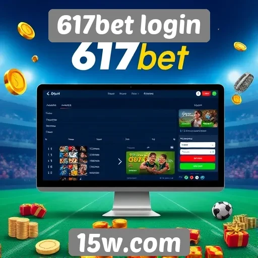 navegação intuitiva do site 617bet login